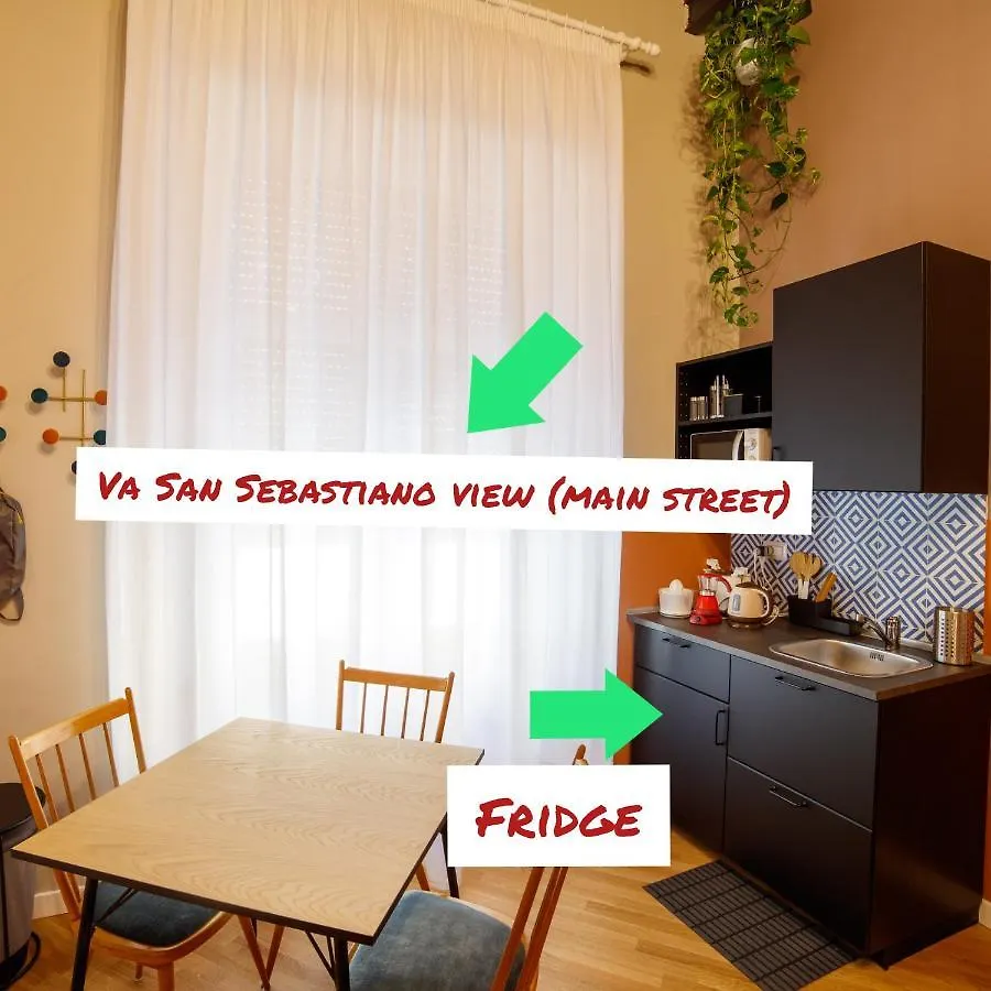 Design Apartments Next Bellini Square By Houseinnaples Italy